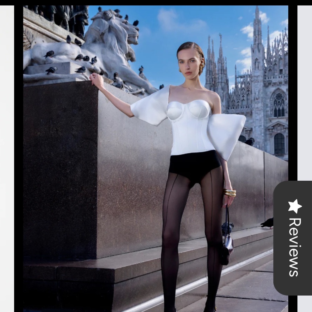 Perfect Corset Elegant white top